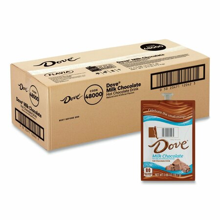 FLAVIA Dove Hot Chocolate Freshpack, Milk Chocolate, 0.66 oz Pouch, 72PK 48000